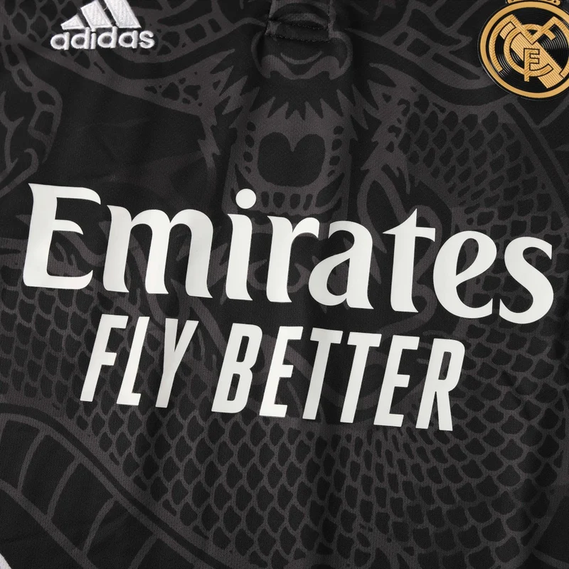 REAL MADRID 'DRAGON' SPECIAL EDITION (BLACK) SHIRT 2023/24