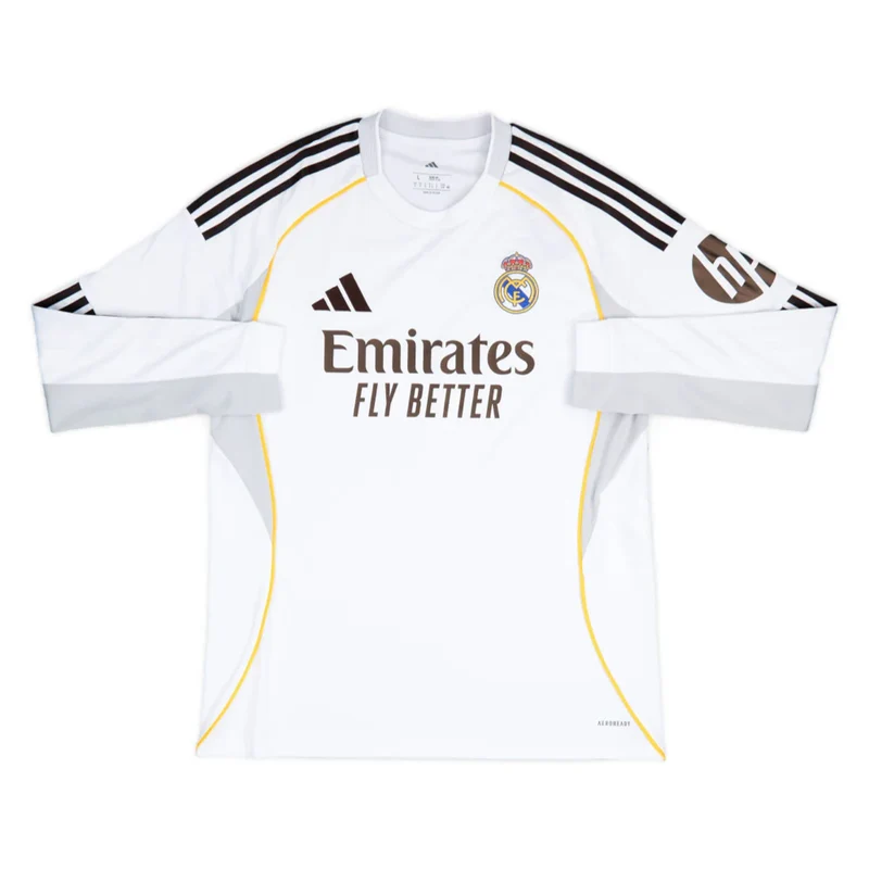 Real Madrid CF Long Sleeve Home Kit 25/26