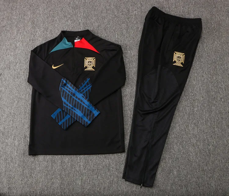 PORTUGAL TRACKSUIT 22-23 BLACK