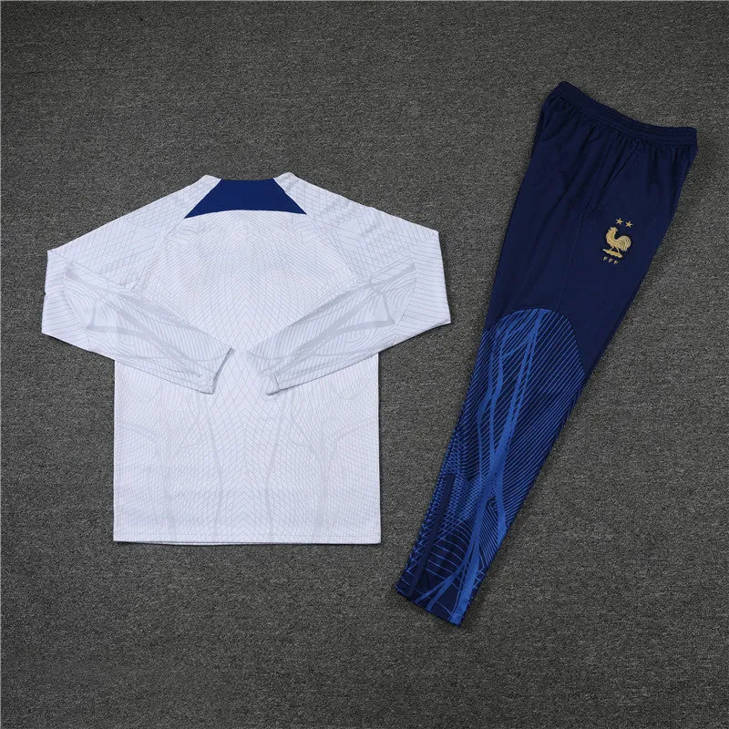 FRANCE TRACKSUIT 22-23 WHITE