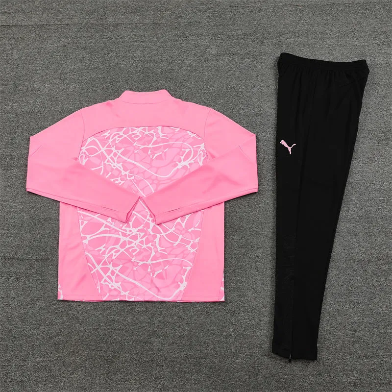 MANCHESTER CITY PINK PATTERN TRACKSUIT