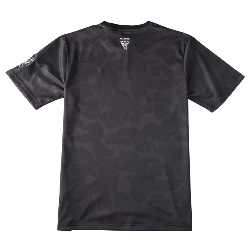 BAPE X INTER MIAMI BLACK CAMO SHIRT 2023/24