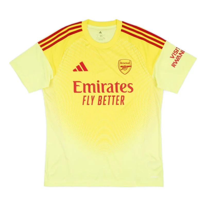 Arsenal FC Yellow Goalkeeper Kit 25 - 26
