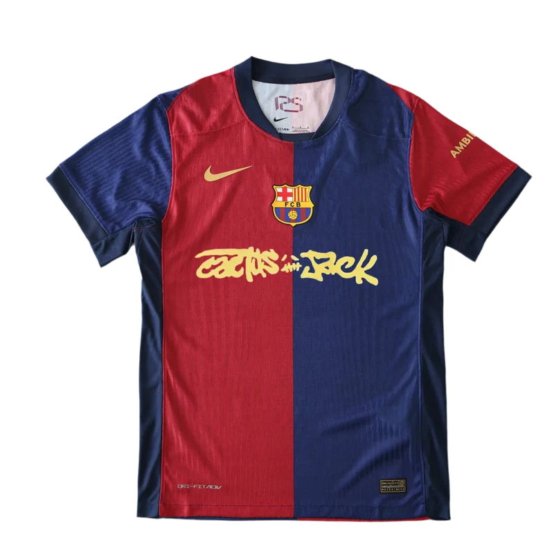 BARCELONA 'CACTUS JACK' SPECIAL EDITION HOME SHIRT 2024/25
