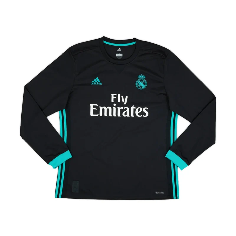 Real Madrid CF Away Long Sleeve Kit 2017-18