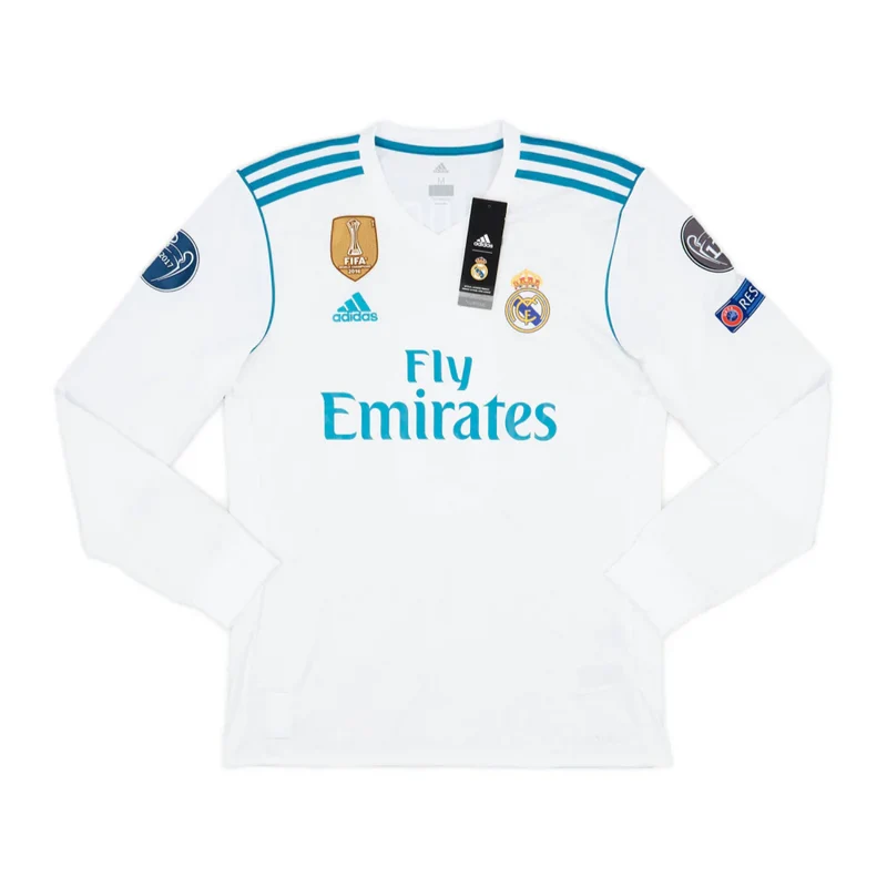 Real Madrid CF Home Long Sleeve Kit 2017-18