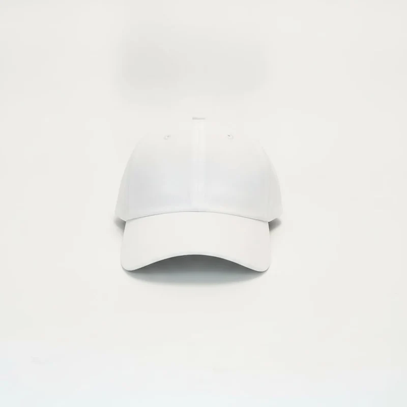Cappello uomo baseball leggero tessuto tecnico - Bianco