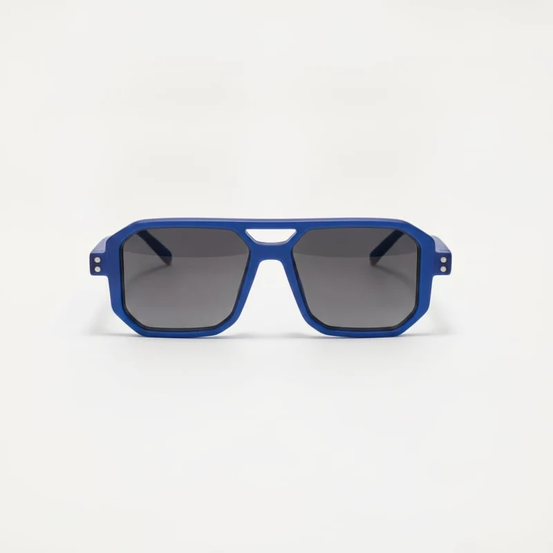 Occhiali bambino da sole squadrati - Blu