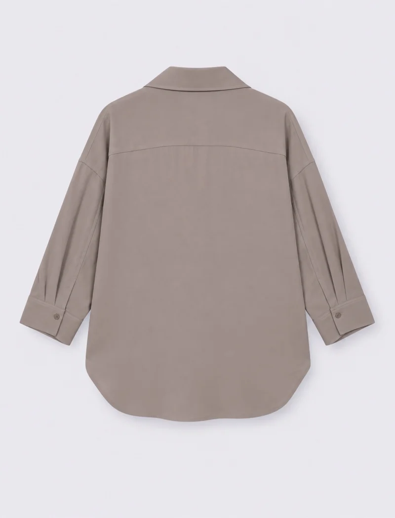 camicia ml donna - Grigio stone