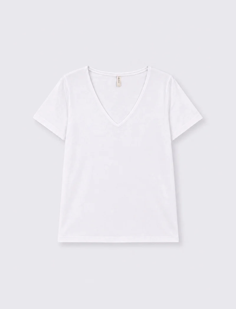 t-shirt mc donna - Bianco