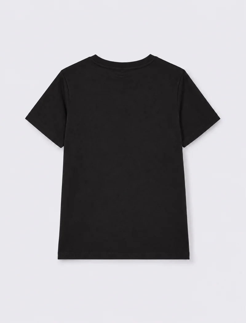 t-shirt mc donna - Nero