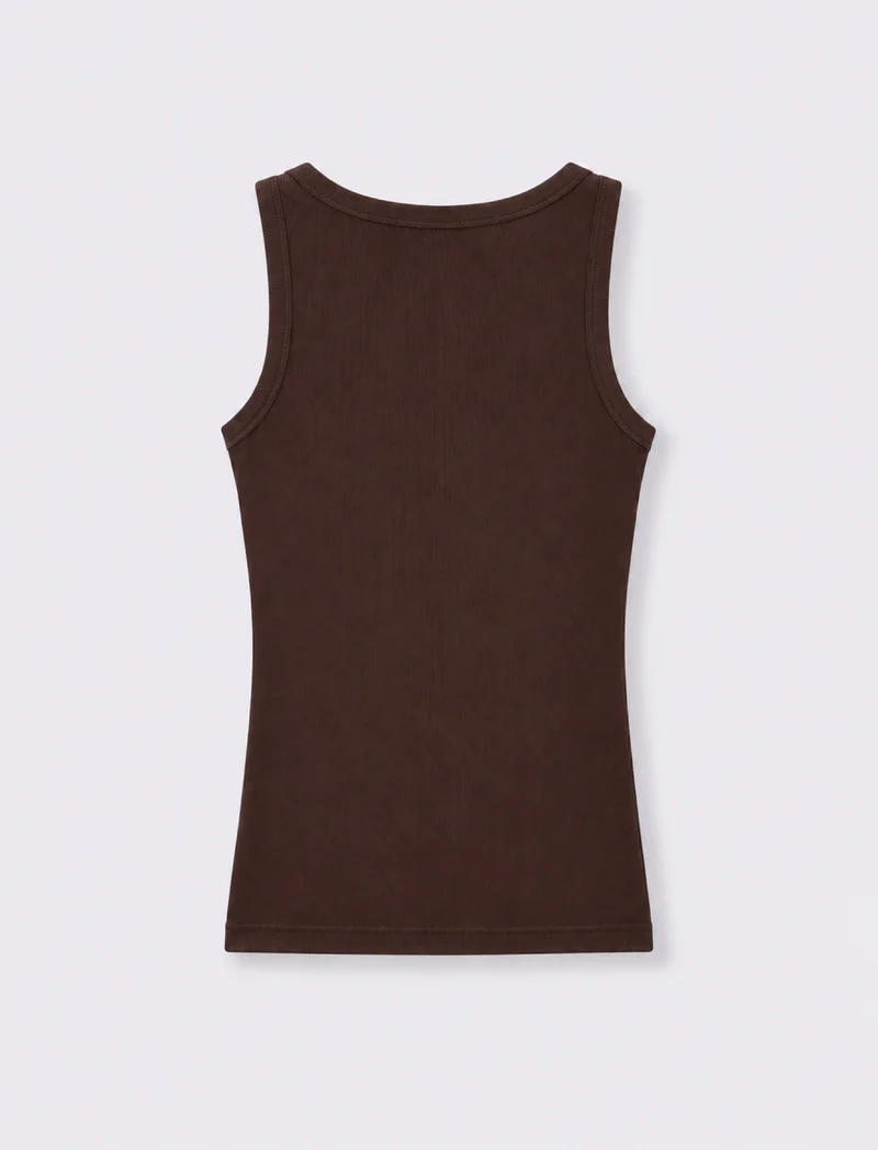 TOP DONNA - Marrone cioccolato