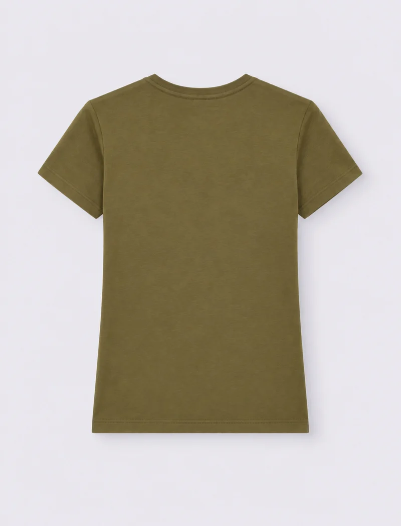 T-shirt paricollo a manica corta - var 2