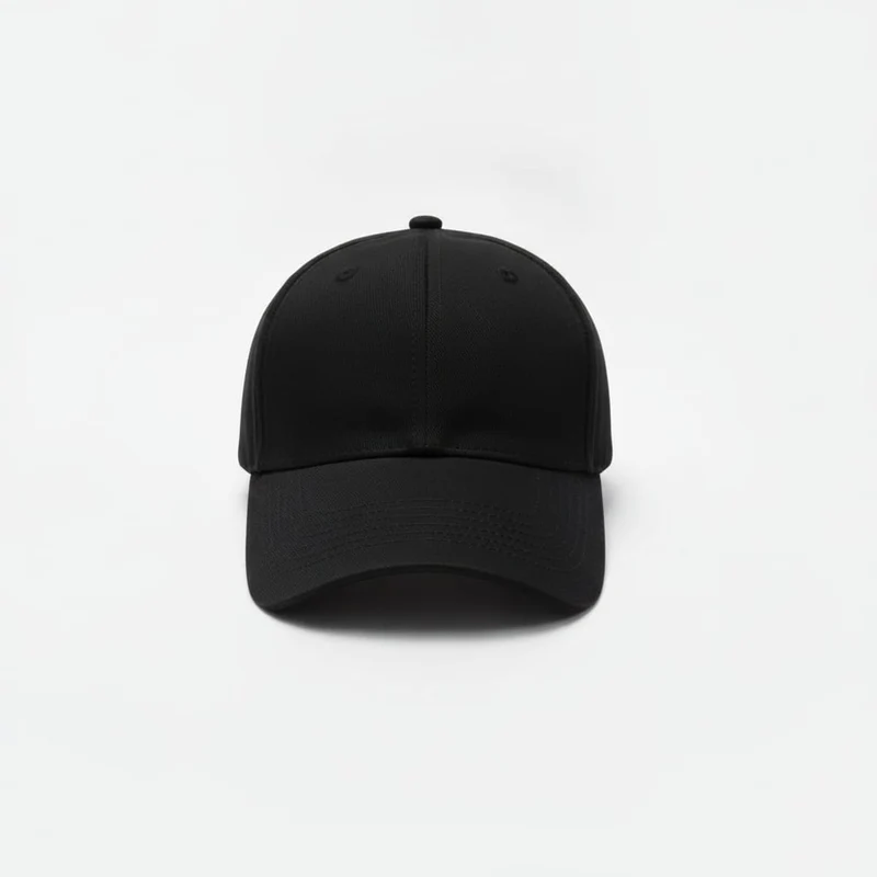 Cappello uomo baseball mimetico unito - Nero