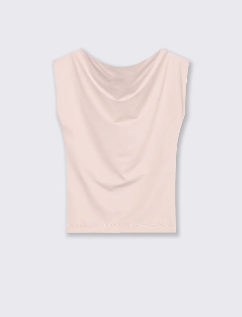 t-shirt mc donna - Rosa plum