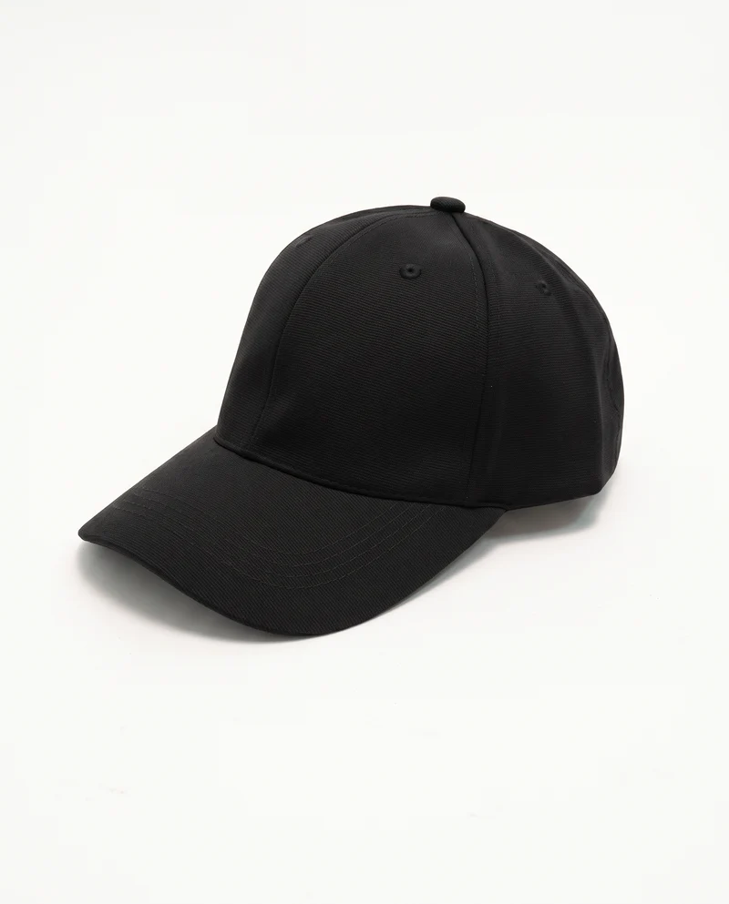 Cappello uomo basico baseball - Nero