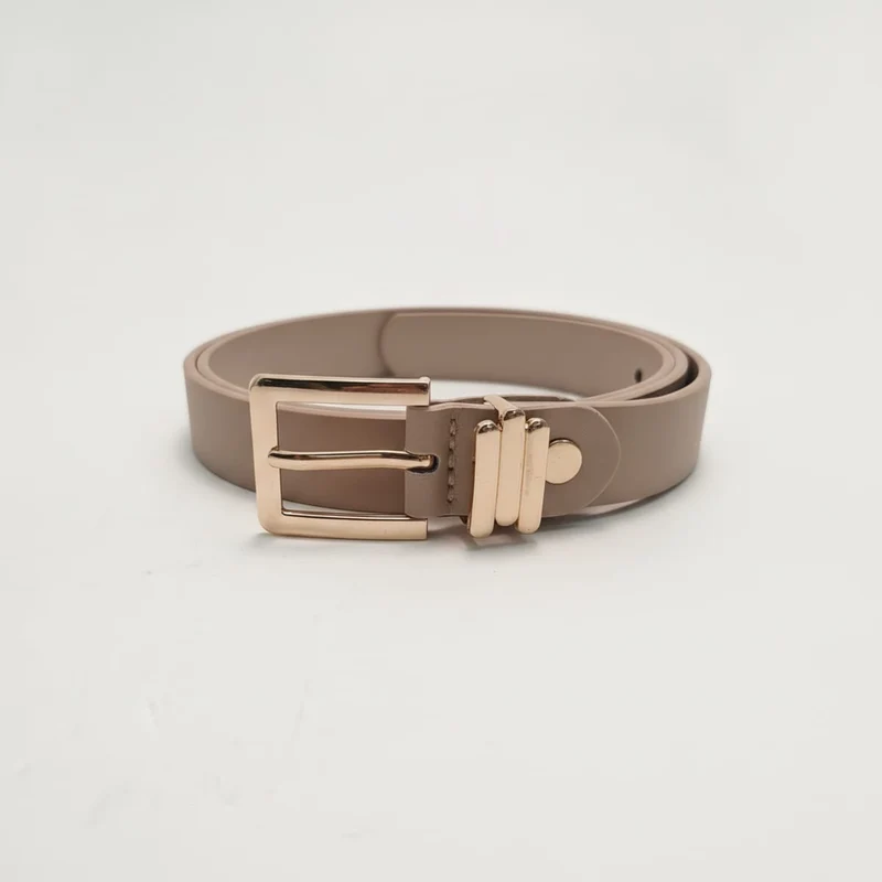 Cintura donna liscia 2,5 cm - Rosa