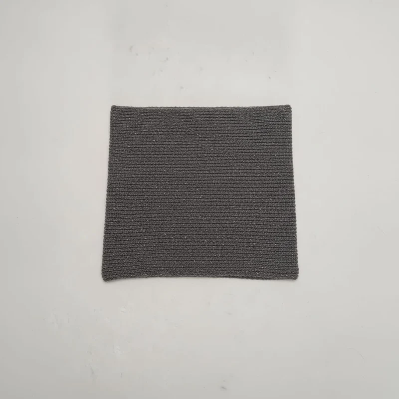 Collo uomo in maglia peso medio - Grigio