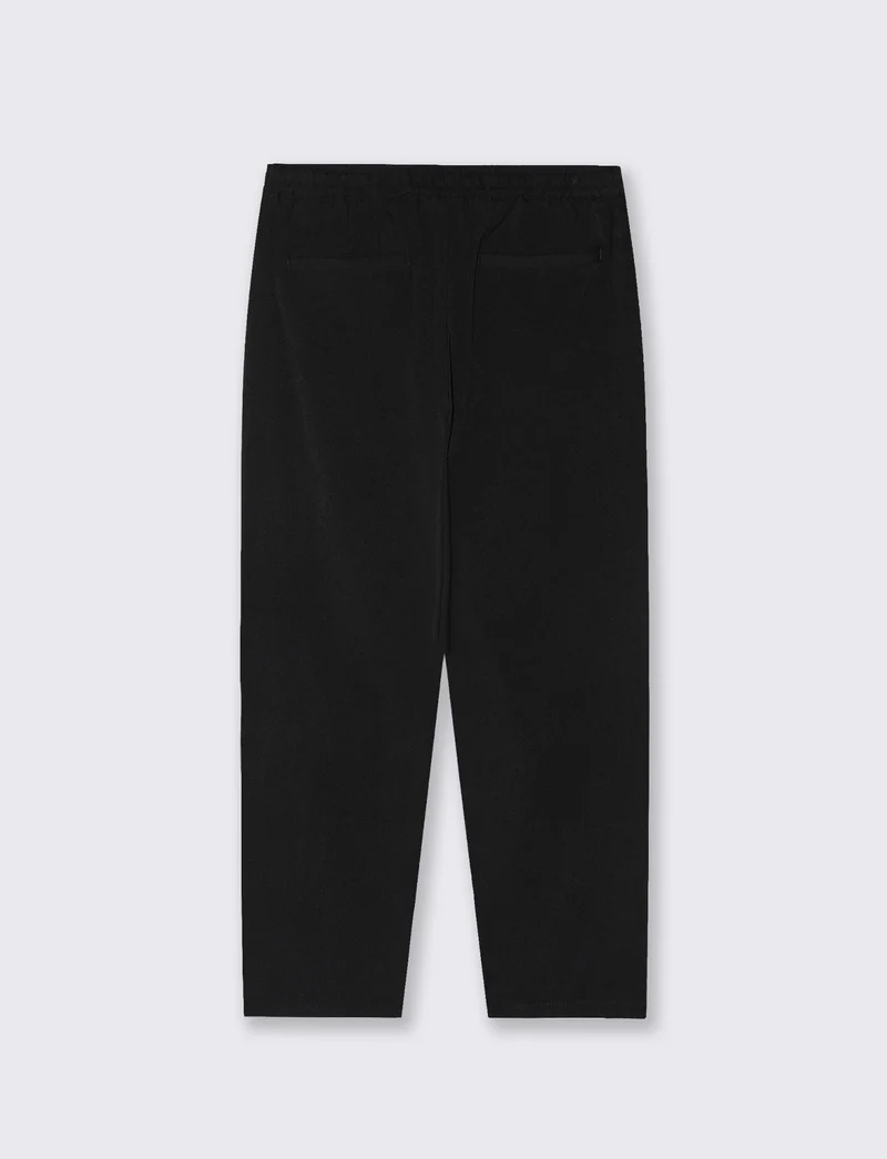 Pantaloni Chino Jogging Fit Confortevoli - Nero