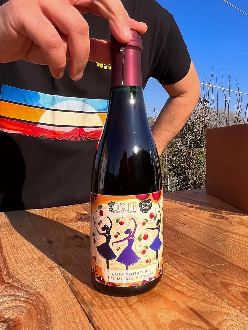 Kriek birra artigianale alle ciliegie tentatrici | Box degustazione