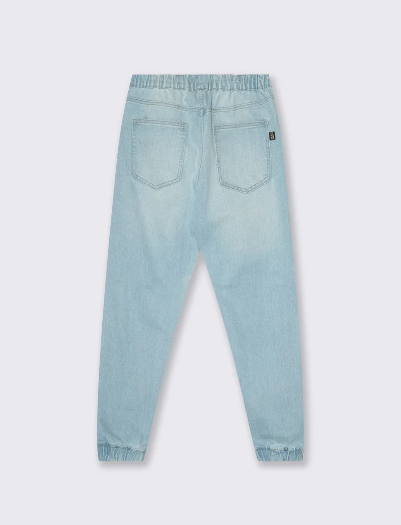 JEANS MODELLO JOGGER - Denim chiaro