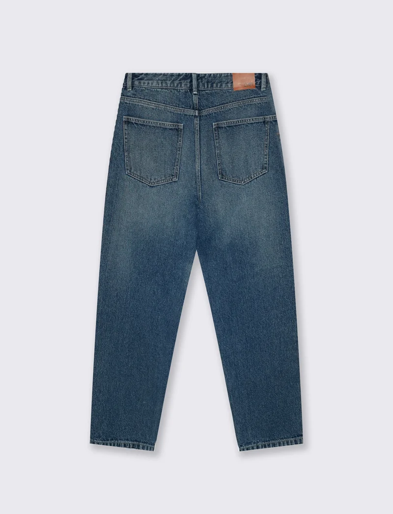 JEANS BAGGY FIT BLU SCURO - DENIM SCURO