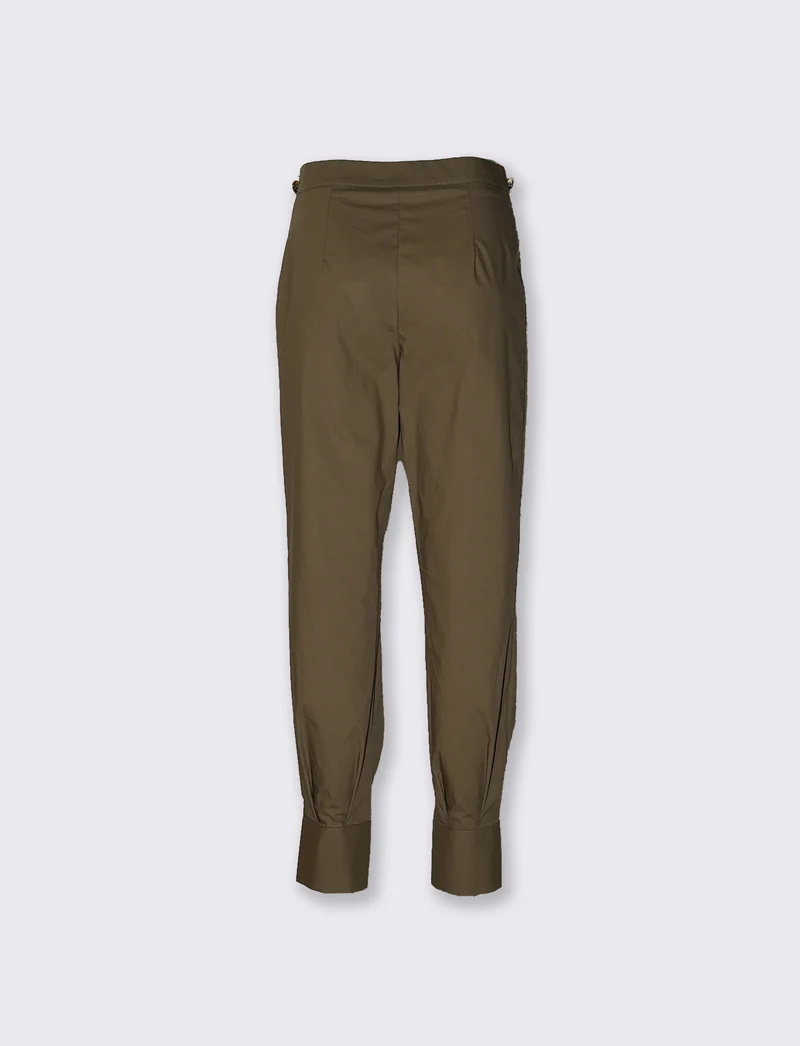Pantaloni cargo over con bottoni per donna - Ve.milit.