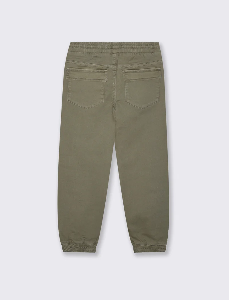 Pantaloni jogger in cotone cool e dinamici - Verde militare