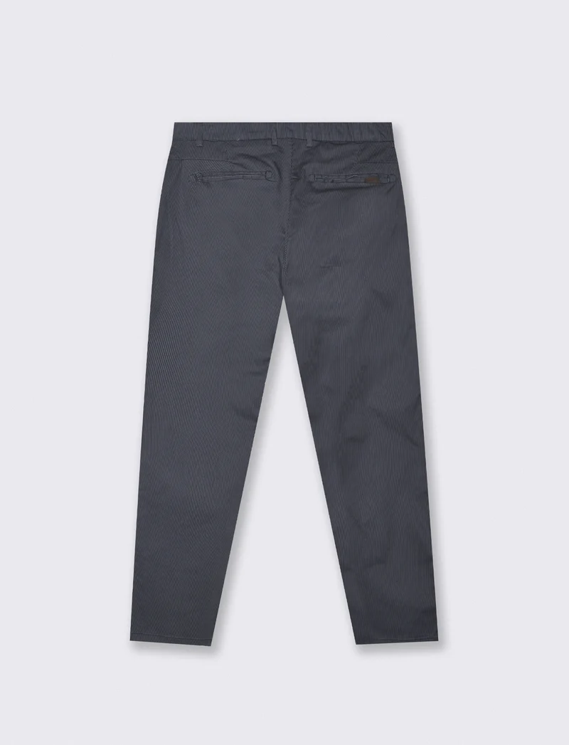 Pantaloni Chino Slim Fit a Righe - CARTA DA ZUCCHERO