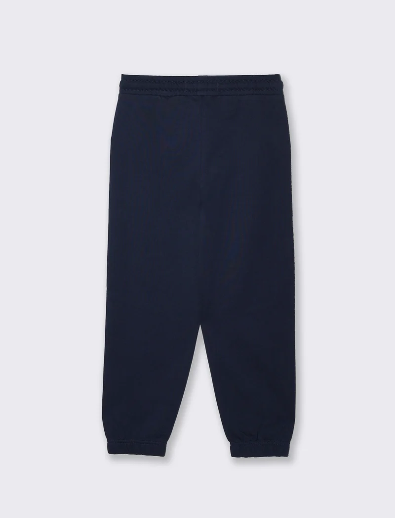 Pantaloni jogger in cotone comodi e pratici - Blu