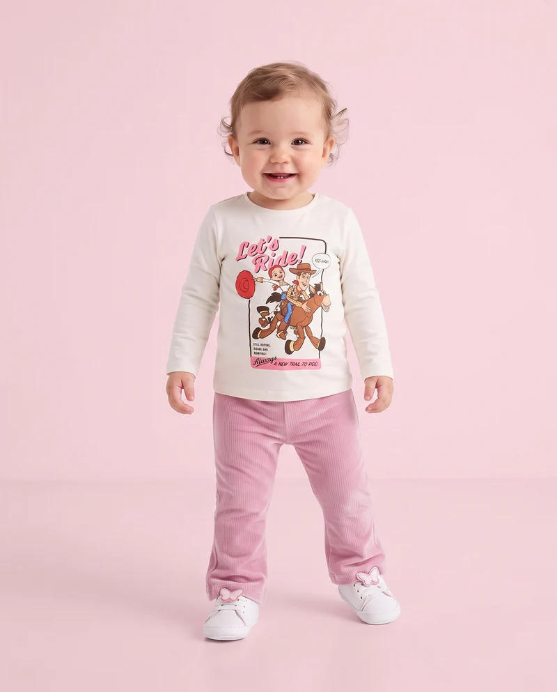 T-shirt Toy Story con personaggi Disney - Bianco