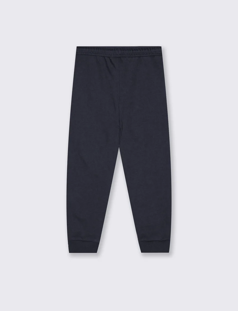 Pantaloni jogger in cotone comfortevoli - Blu
