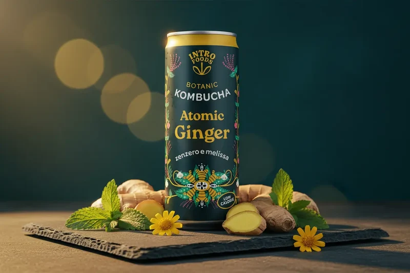 Atomic Ginger Kombucha