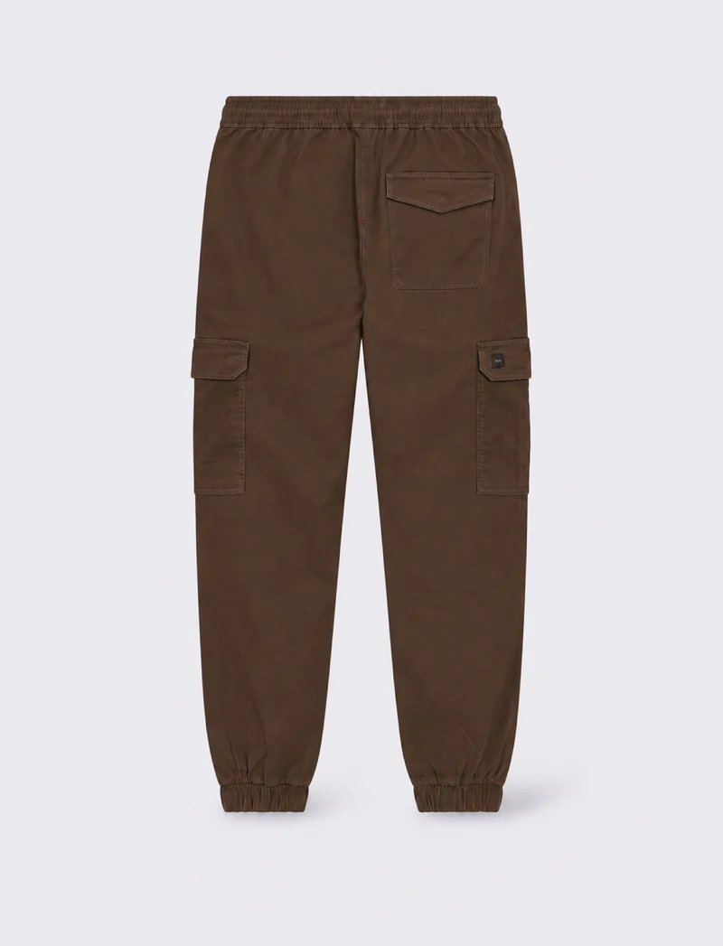 PANTALONI CARGO SLIM FIT - Moro