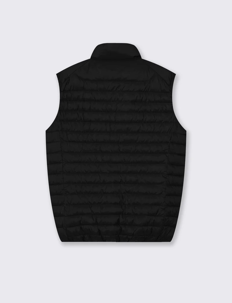 GIUBBOTTO GILET PIUMINO - Nero