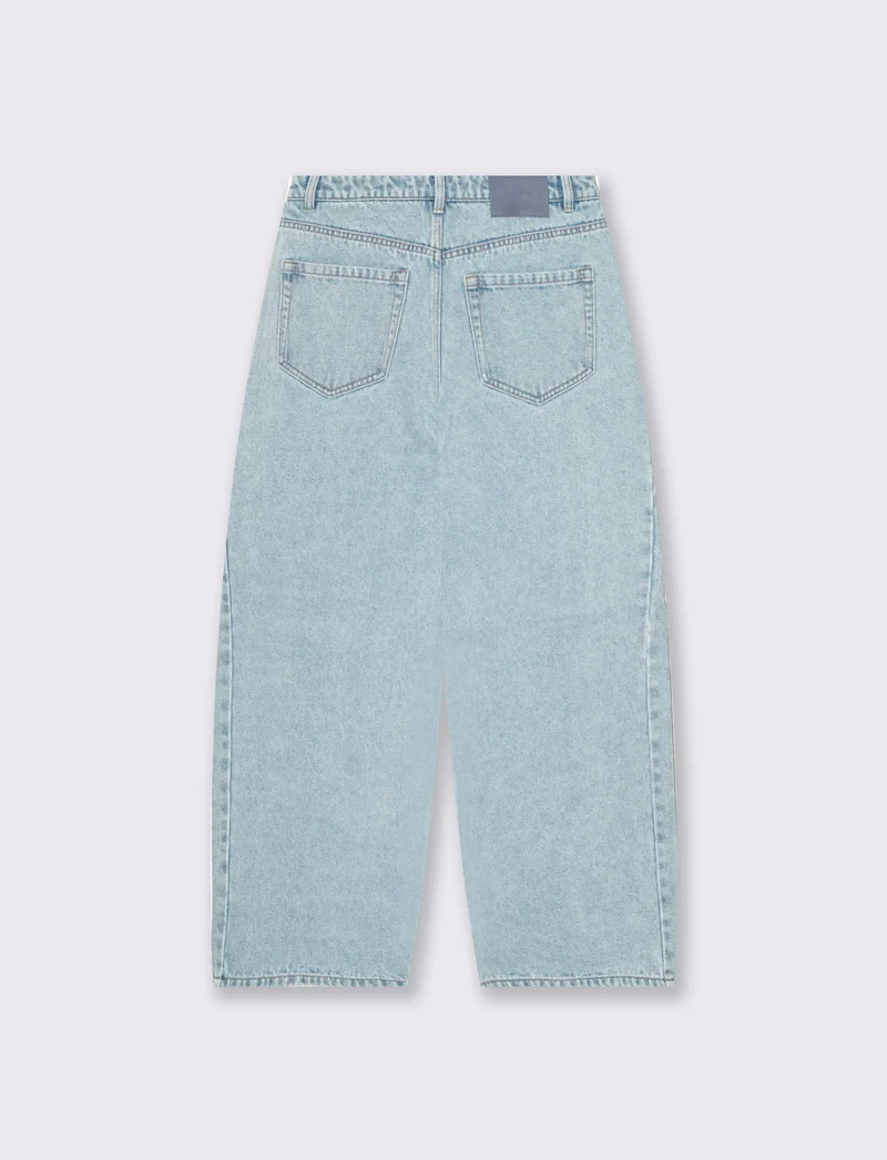 jeans 5 tasche barrel - Denim chiaro