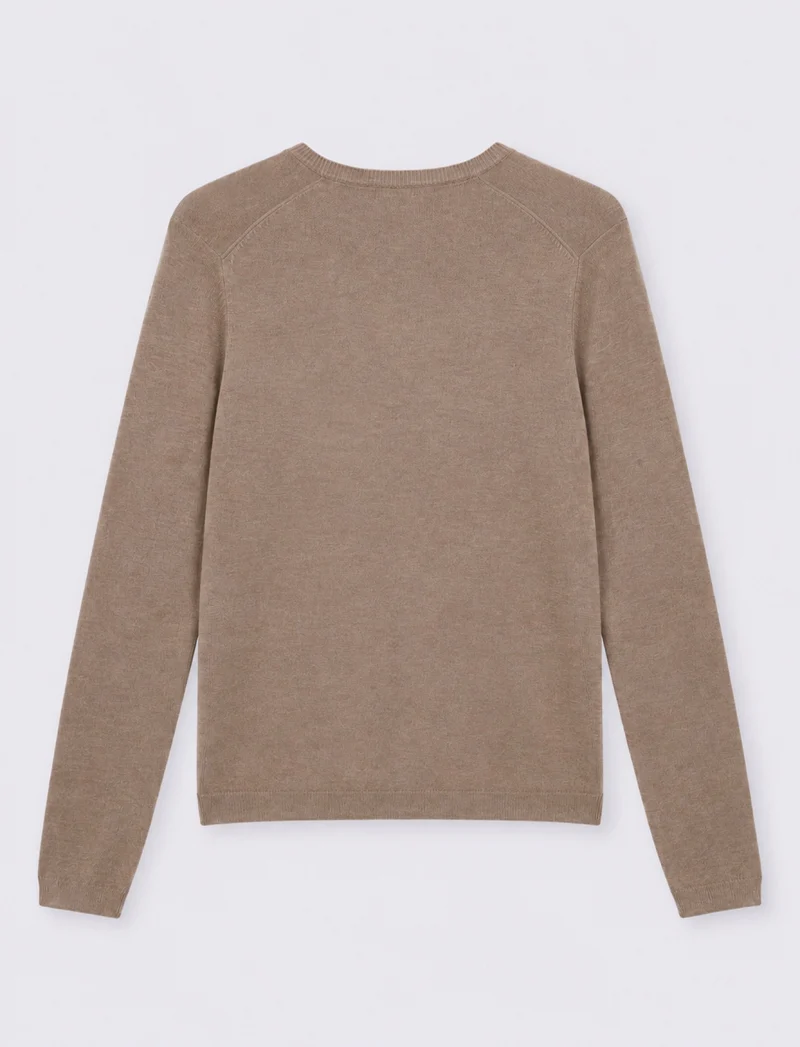 MAGLIA ML BASIC - Grigio talpa