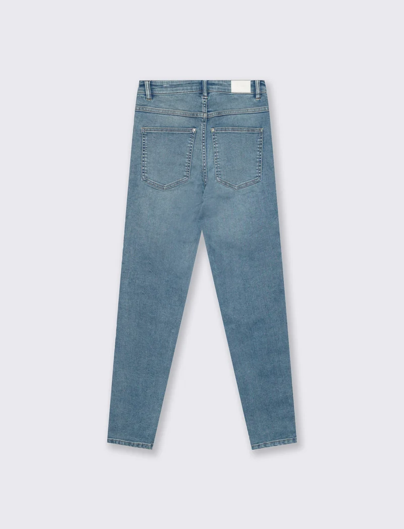 JEANS BASICO SKINNY - DENIM SCURO
