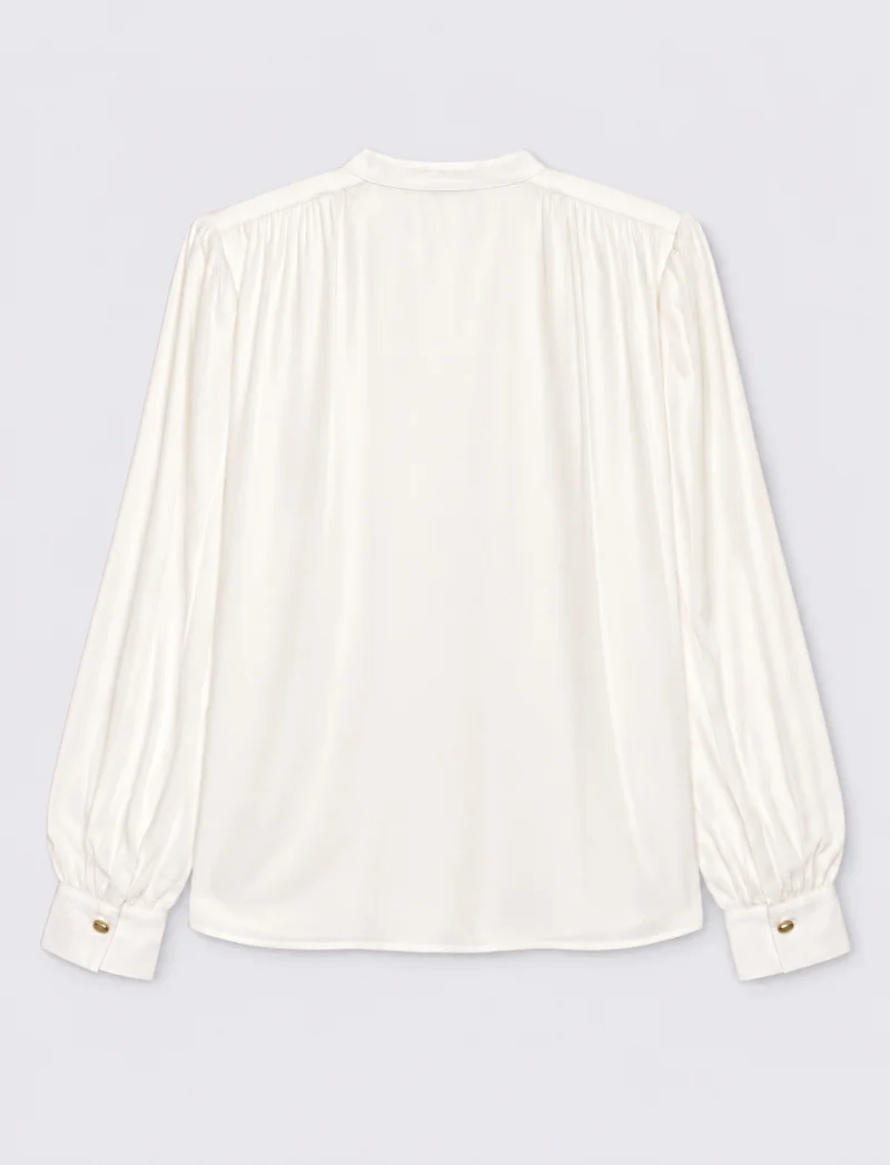 Casacca a manica lunga - Bianco latte