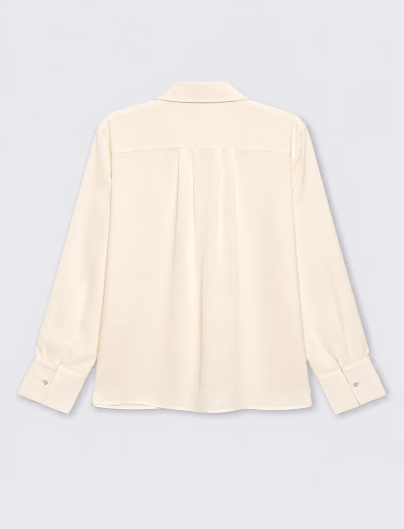 Camicia a manica lunga - Avorio