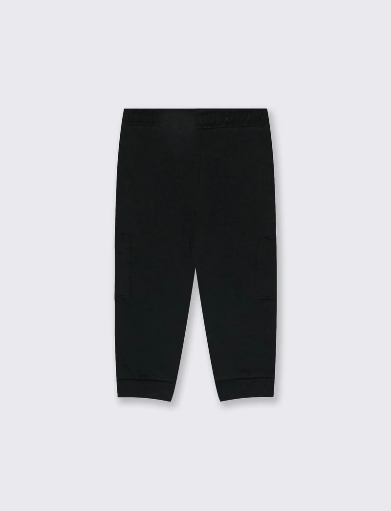 Pantafitness jogger dallo stile sportivo - Nero