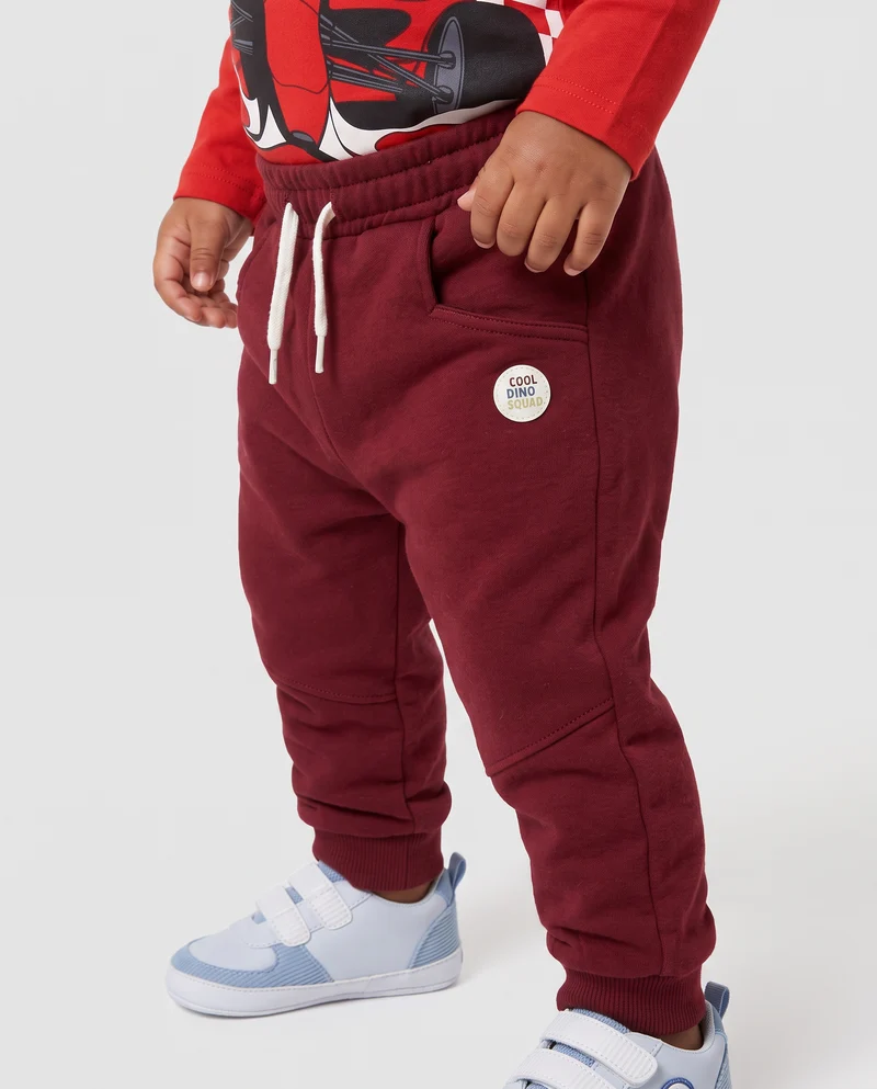 Pantafitness e Jogger in felpa casual - Bordeaux