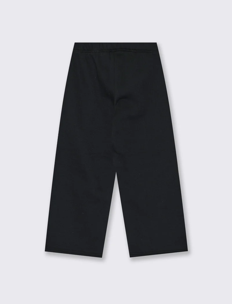 Jogger in felpa con stampa Hello Kitty - Nero
