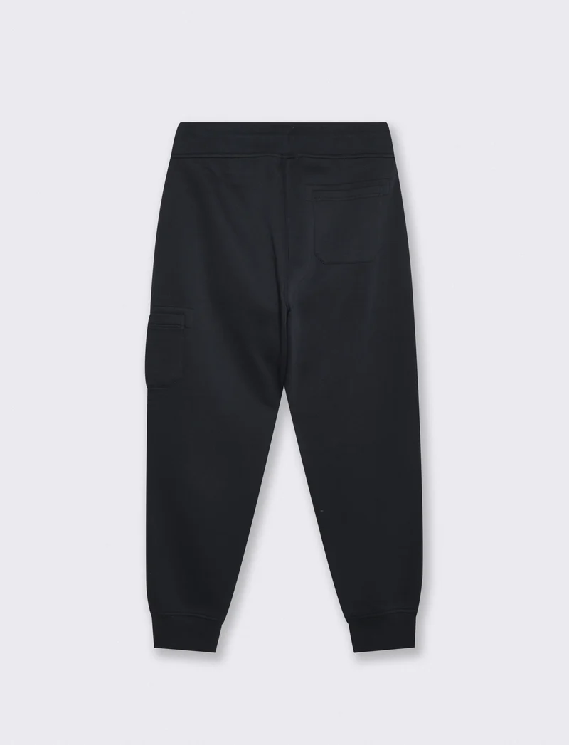Pantaloni jogger in felpa con tasche - Blu