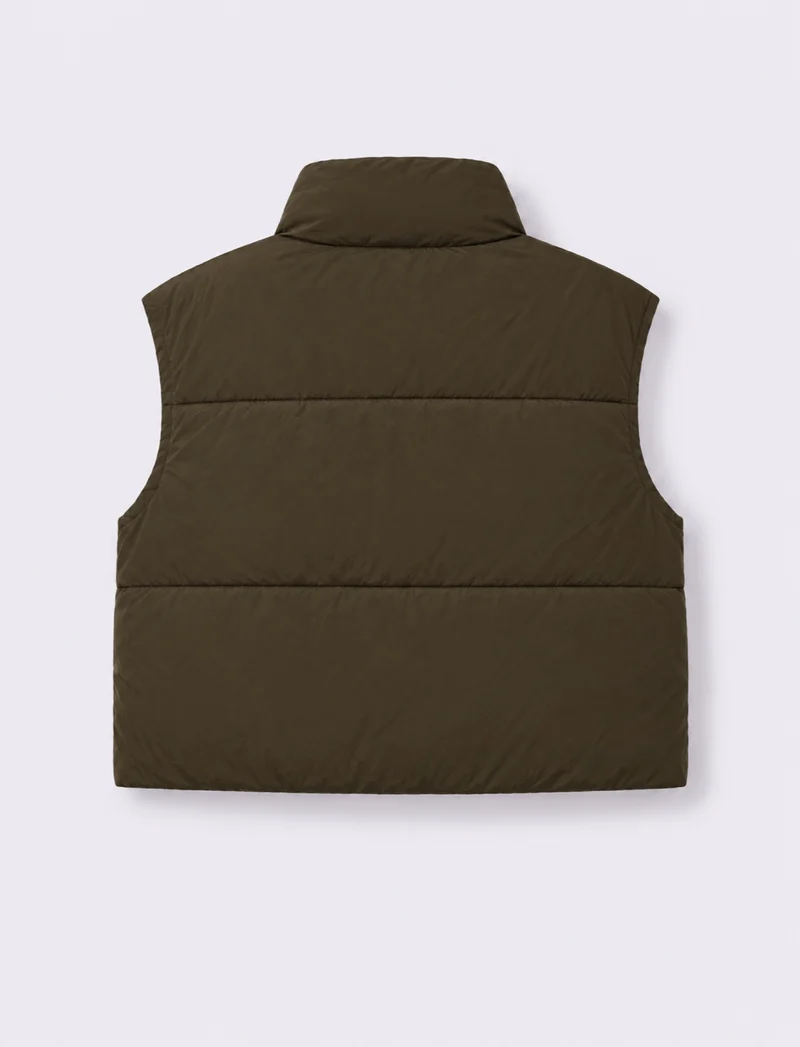 Giubbotto bomber smanicato imbottito - Ve.milit.