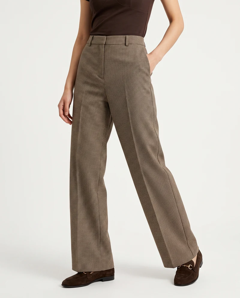 Pantaloni con pinches eleganti e versatili - var 1