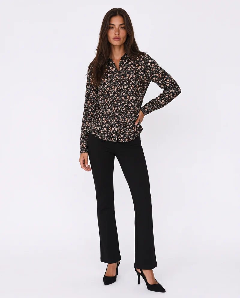 Camicia manica lunga con arriccio laterale - var 1