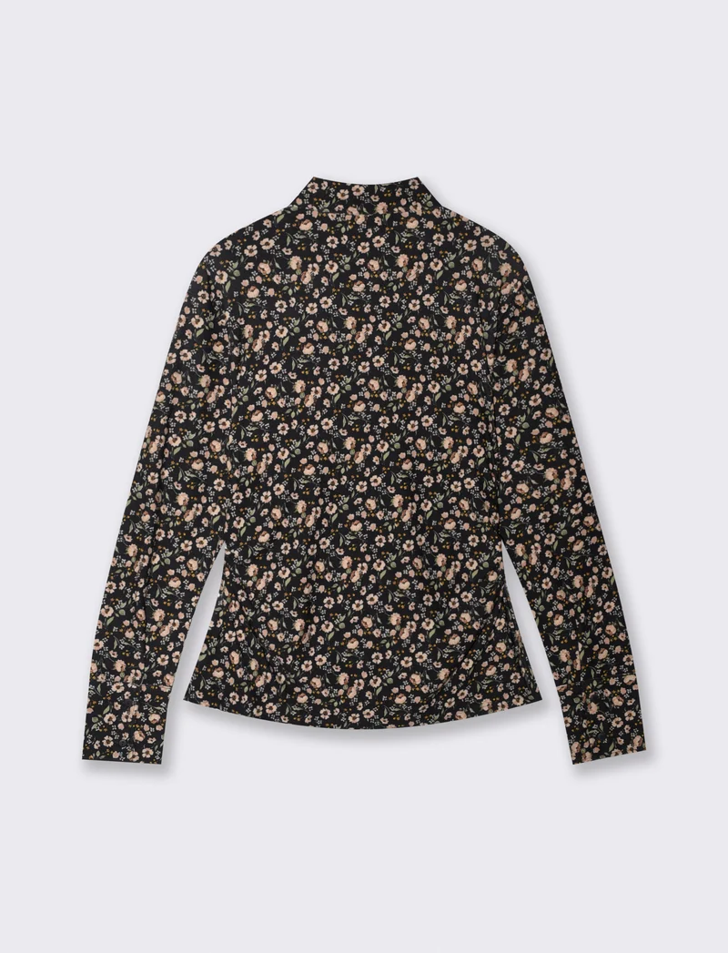 Camicia manica lunga con arriccio laterale - var 1