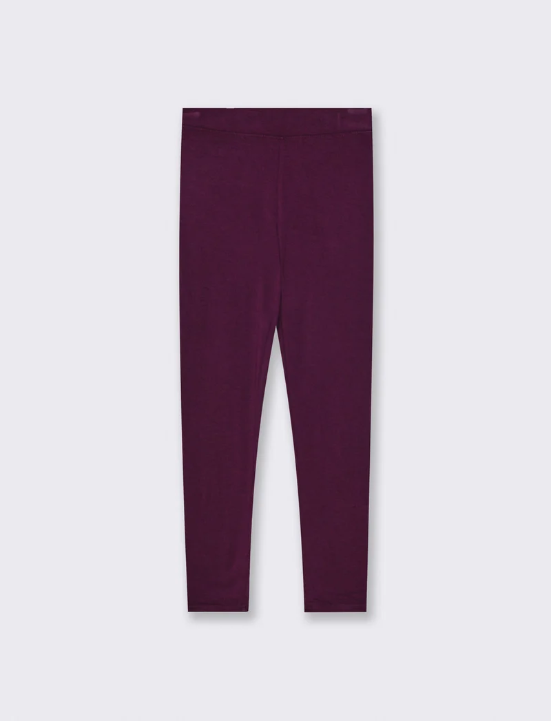 Leggings Basici - Bordeaux
