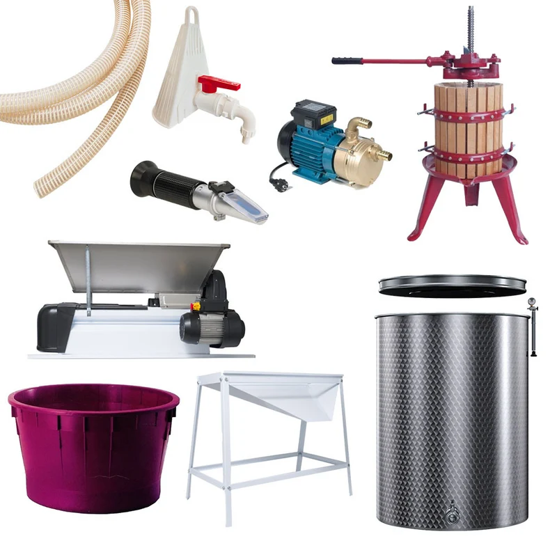 KIT VENDEMMIA SMALTO-INOX "PRO" + SP